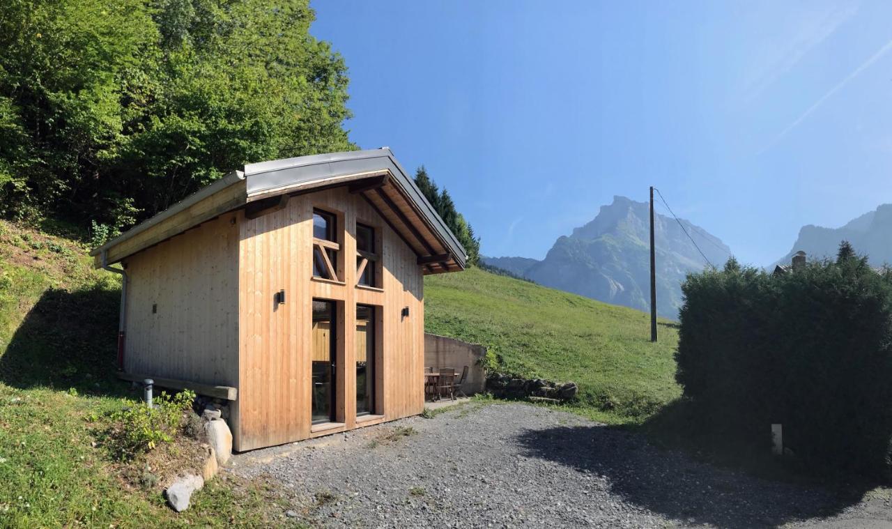 Chalet*** Au Pied D'Une Prairie Face A La Montagne Sixt Eksteriør billede